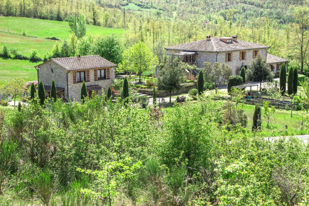Ca'Novae - Tuscany Farmhouse Montieri Exteriör bild
