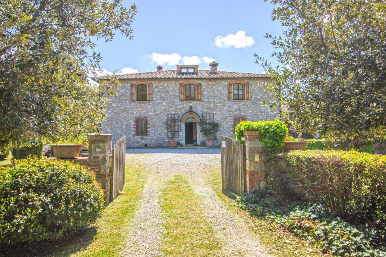 Ca'Novae - Tuscany Farmhouse Montieri Exteriör bild