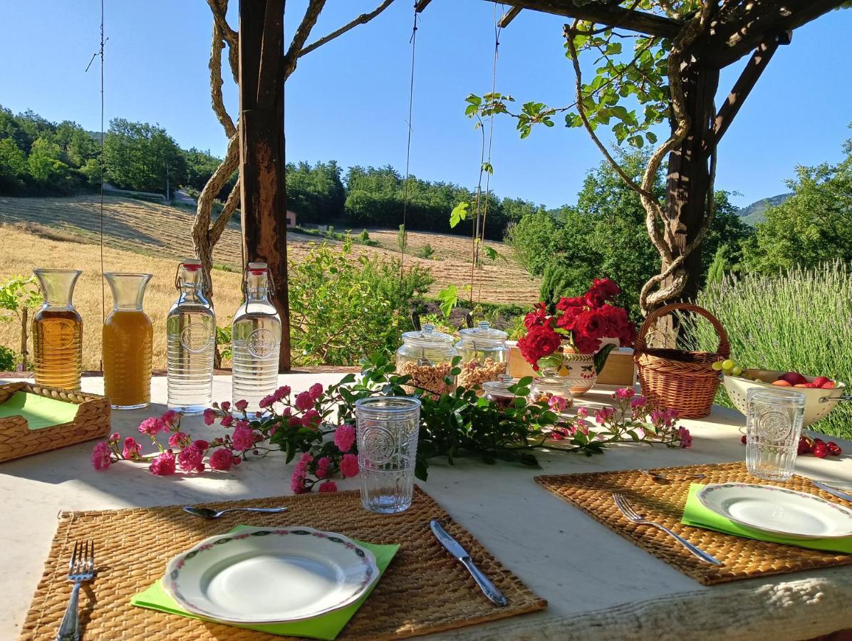 Ca'Novae - Tuscany Farmhouse Montieri Exteriör bild